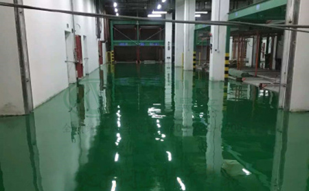 11月米东米东环氧地坪施工高峰来袭，梦得来化工多项目同步推进保交付